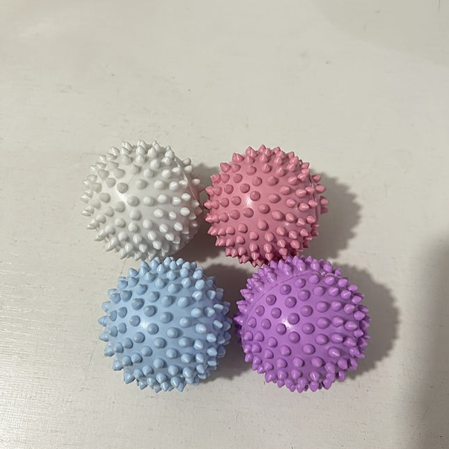 Set of 4 Reusable Laundry Balls – Hair Remover, Fabric Softener & Tangle Preventer – Eco-Friendly, No Electricity Needed