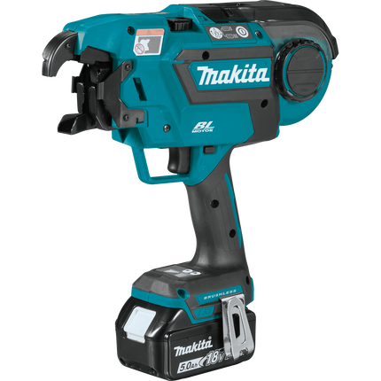 Makita 18V LXT® Brushless Cordless Rebar Tying Tool Kit (XRT01TK) – 5.0Ah Batteries, Fast Tying, Dual Modes