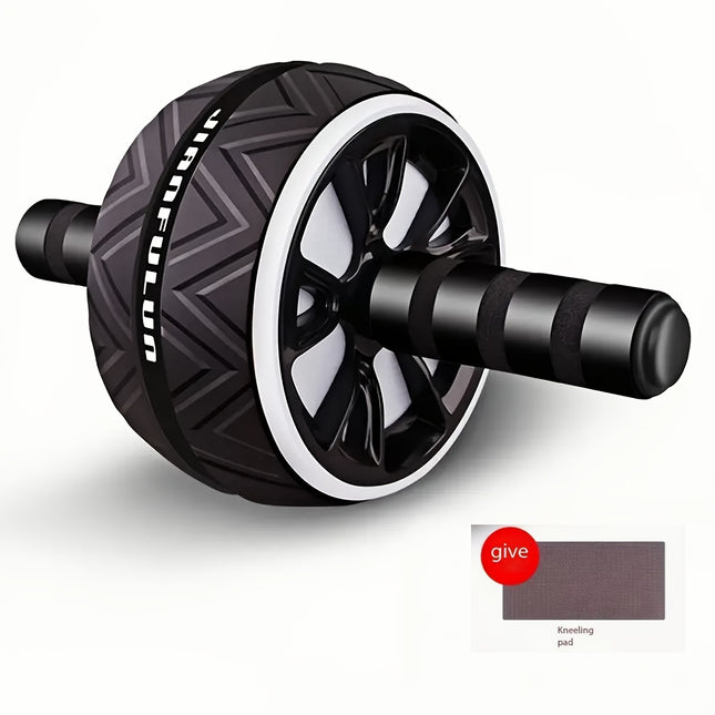 Ergonomic Ab Roller Wheel – Portable Core & Upper Body Strength Trainer with Anti-Slip Grip | Red & Black | Durable PP Material