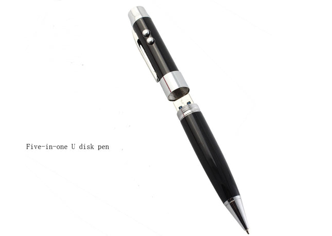 New Multi-Function USB Pen – 5-in-1 Creative USB Flash Drive with Laser