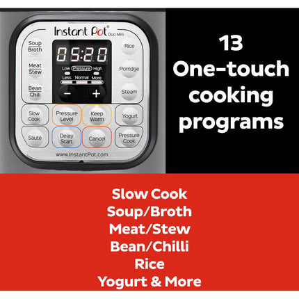 Instant Pot Duo™ 7.6L (8L) 7-in-1 Multi-Cooker – Fast, Versatile, Family-Sized Cooking
