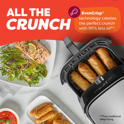 Instant Pot® Vortex® Plus 6QT Air Fryer – EvenCrisp™ Technology, 6-in-1 Functions, 95% Less Oil