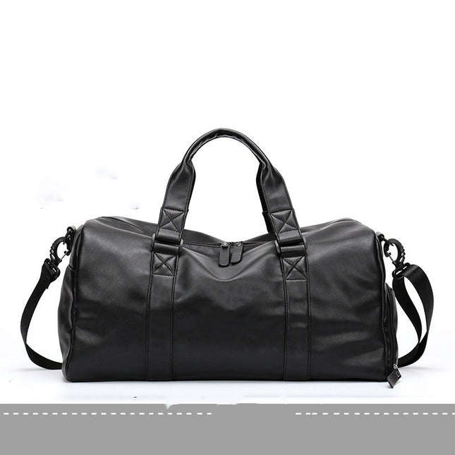 Large Capacity Sports Training Bag – PU Waterproof Gym Handbag, Breathable & Wear-Resistant
