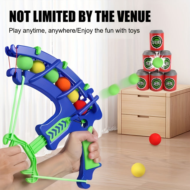 Interactive Shooting Dartboard Set for Kids & Parents – Colorful Sticky Ball Playset for Indoor & Outdoor Fun