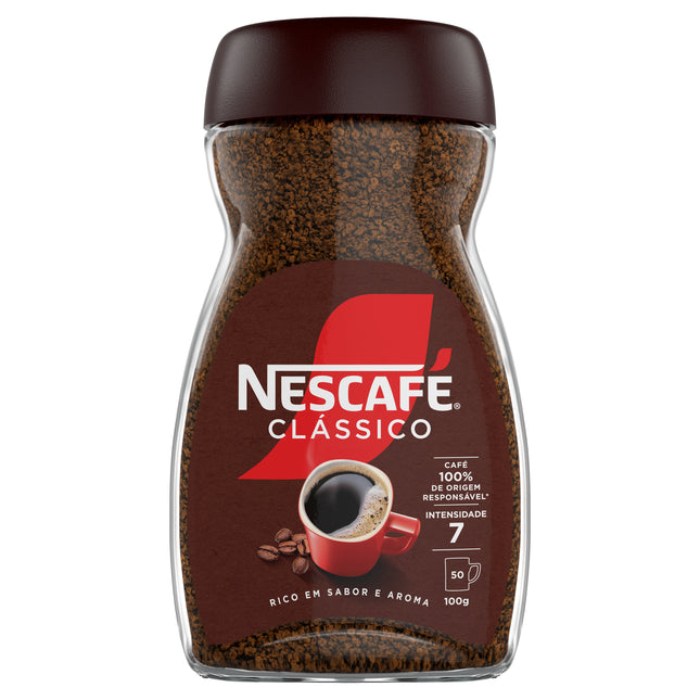 Nescafé Classic Instant Coffee 100g | Rich Aroma & Smooth Flavor