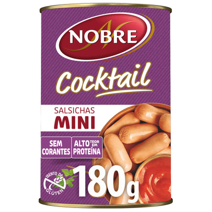 Nobre Cocktail Sausages Can 350g – Perfect for Parties & Snacks
