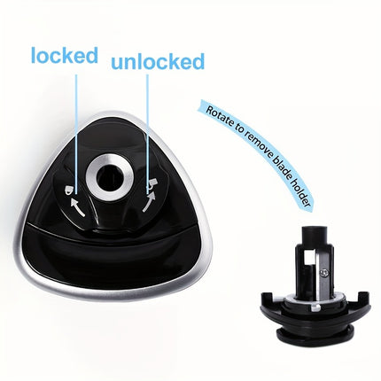 Sleek Black Electric Pencil Sharpener – Auto-Stop, Durable PP Build, Fast & Precise Sharpening for Office or Study