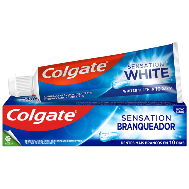 Colgate Sensation Whitening Toothpaste 75ml | Gentle Brightening & Stain Prevention