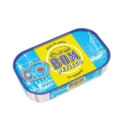 Bom Petisco Natural Tuna Fillet 120g | High Protein, Rich in Omega-3