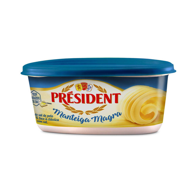 Président Lean Butter Low Salt 250g | Light Butter with Vitamins A & E
