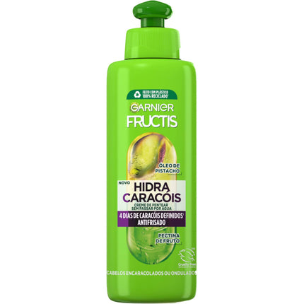 Garnier Fructis Hidra Caracóis Combing Cream – 200ml | Defined, Frizz-Free Curls with Bamboo Extract