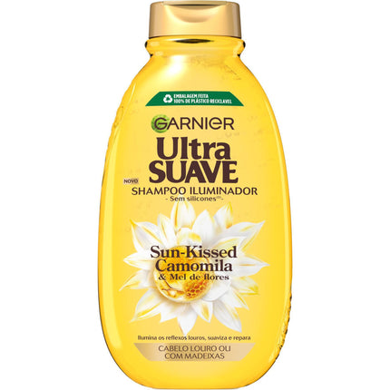 Garnier Ultra Suave Chamomile Shampoo – 400ml | Brightening Care for Blonde Hair