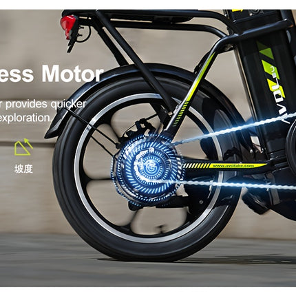 VDL A10 Electric Folding Bike – 250W Motor, 36V Battery, 70km Range, 16-Inch Wheels