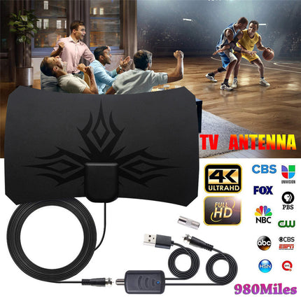 Irregular Flame Pattern HDTV Antenna – High-Performance Digital Signal Reception