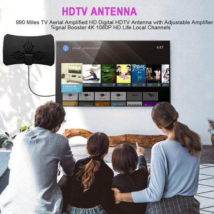 Irregular Flame Pattern HDTV Antenna – High-Performance Digital Signal Reception