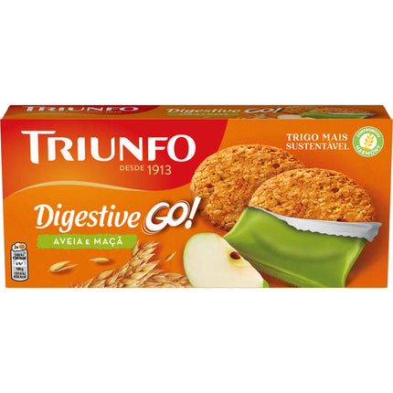 Triunfo Digestive Apple Biscuits 171g (6 Packs)