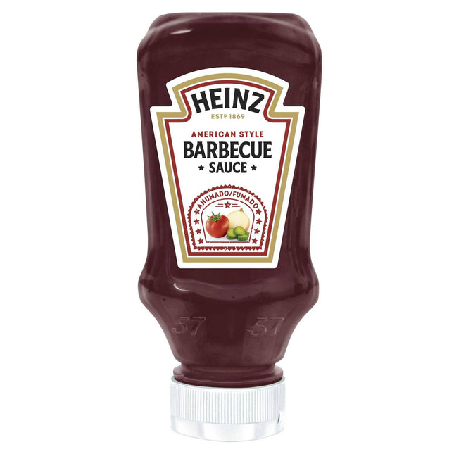 Heinz Barbecue Sauce Top Down 250g | Authentic BBQ Flavor for Grilling & Marinades