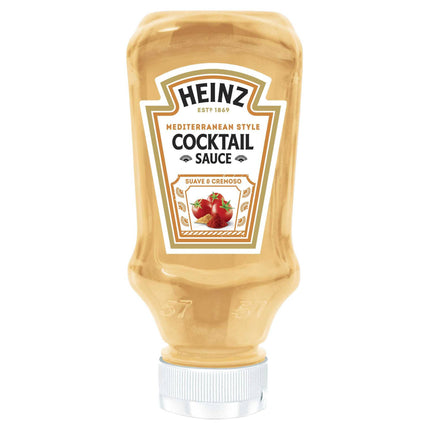 Heinz Cocktail Sauce Top Down 225ml | Creamy Seafood & BBQ Classic