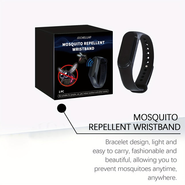 Electronic Mosquito-Repelling Wristband | Casual, Stylish & Battery Powered