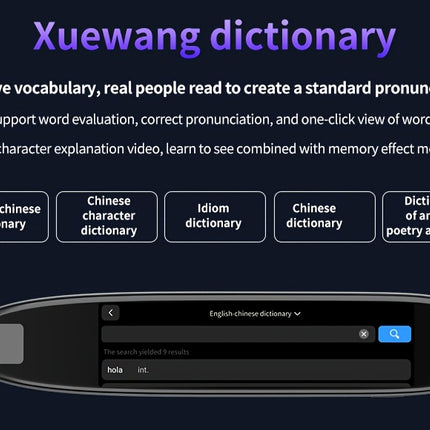 142-Language Translation Pen for Reading Disabilities – OCR Scanning, Text to Speech & AI Translation, USB Rechargeable, Wireless Connectivity – Ideal for Learners, Travelers & Professionals