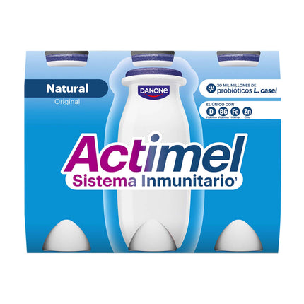 Actimel Danone Natural Defense Liquid Yogurt 600g (6 pcs) – Supports Your Immune System