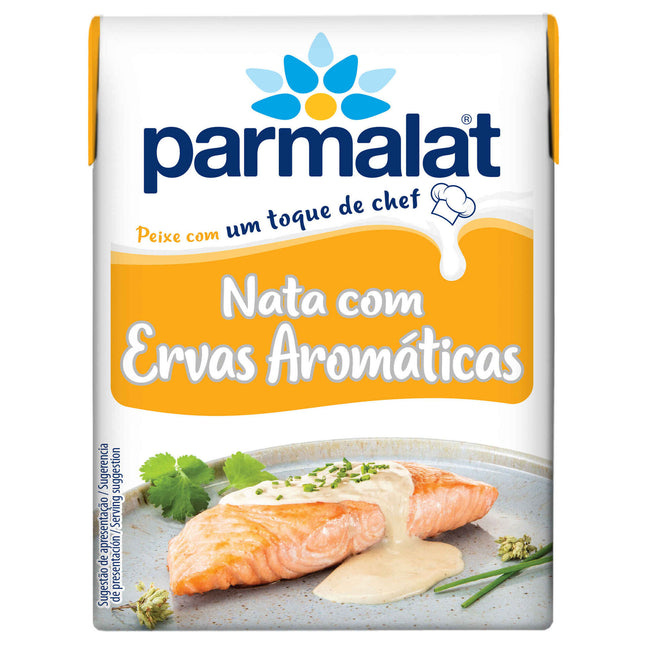 Parmalat Natas com Ervas Aromáticas 200ml – UHT Cream with Herbs
