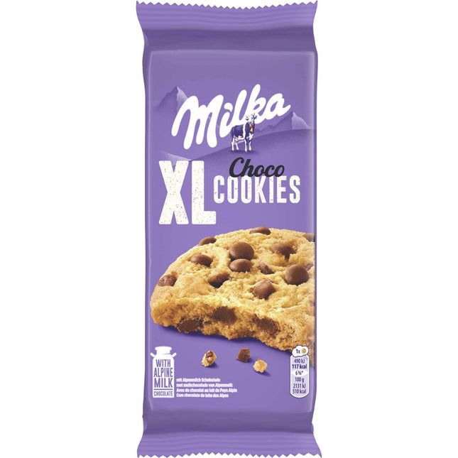 Milka XL Chocolate Chip Cookies 184g