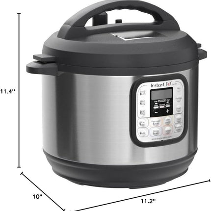 Instant Pot Duo™ Mini 3-Quart 7-in-1 Electric Pressure Cooker – Stainless Steel, Compact & Powerful