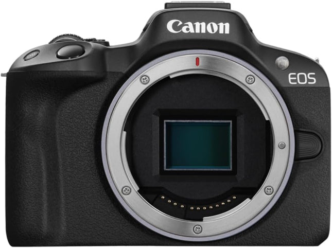 Canon EOS R50 Mirrorless Camera Kit (24.2MP) + RF-S 18-45mm Lens | 4K UHD, WiFi, Dual Pixel AF, Vlogging Ready