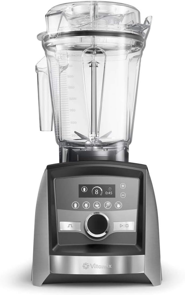 Vitamix Ascent A3500i Smart Blender – 2L | Stainless Steel, 10 Speeds, Self-Detect™ & Interlock Technology | Programmable High-Performance Blender