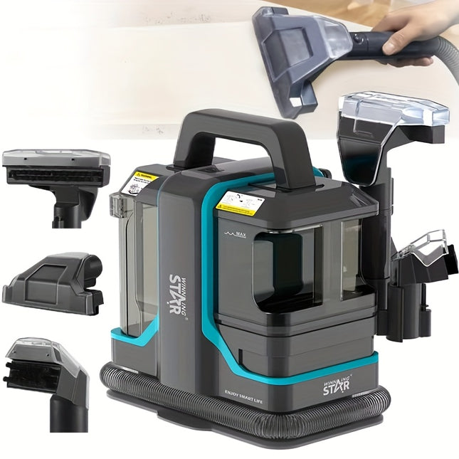 450W High-Power Handheld Spot Cleaner – 15KPa Suction for Carpets, Sofas, Upholstery & More (220V, No Battery)