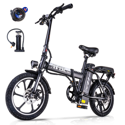 VDL A10 Electric Folding Bike – 250W Motor, 36V Battery, 70km Range, 16-Inch Wheels