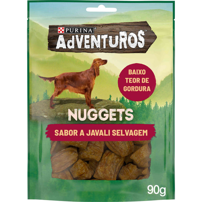 Purina Adventuros Nuggets Wild Boar Dog Treats 90g | Irresistible Snack for Adventurous Dogs
