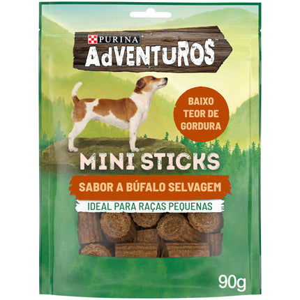 Purina Adventuros Sticks Buffalo 90g | Wild Buffalo Dog Treats for Adventurous Dogs