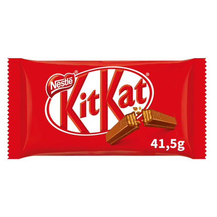Kit Kat Milk Chocolate Snack Bar 41.5g – Crispy Wafer Covered in Milk Chocolate