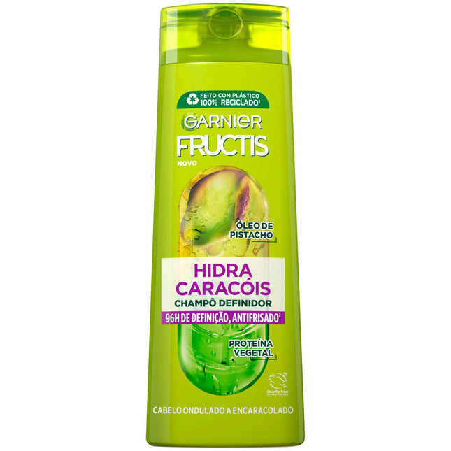 Garnier Fructis Hidra Caracóis Shampoo – 400ml | Fortifying Care for Curly & Wavy Hair