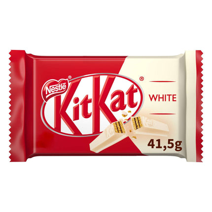 Kit Kat White Chocolate Snack Bar 41.5g – Crispy Wafer in White Chocolate
