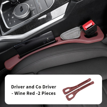 2-Pack Car Seat Gap Storage Strips – Leak-Proof Design Prevents Debris, Adds Extra Storage for Small Items