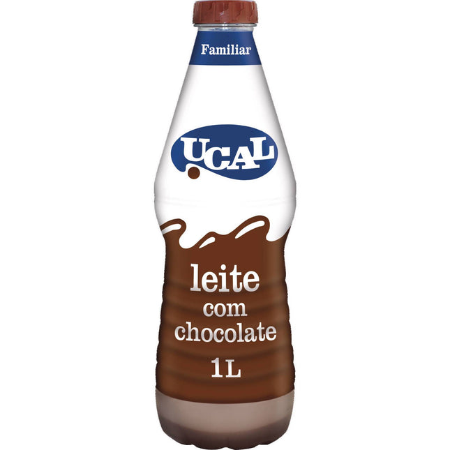 Ucal Leite Achocolatado 1L – Classic Portuguese Chocolate Milk