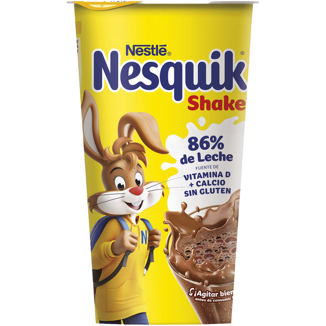 Nesquik Leite Meio Gordo com Chocolate Shake 180ml – Ready-to-Drink Cocoa Milk