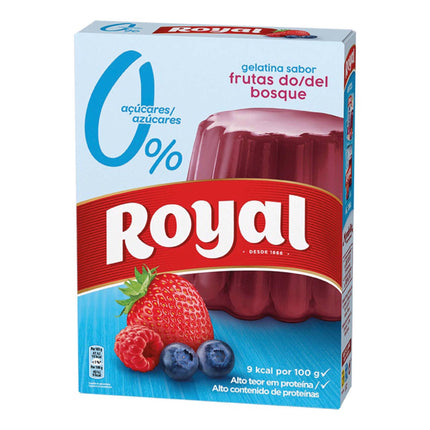 Royal Wild Berries Gelatin Powder 31g – Sugar-Free & Only 10 Kcal