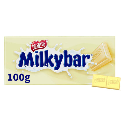 Nestlé Milkybar White Chocolate Bar 100g – Creamy, Smooth & Irresistible