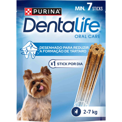 Purina Dentalife Mini Daily Oral Care Snack for Small Dogs 69g (7 pcs) | Scientifically Proven Tartar & Plaque Reduction