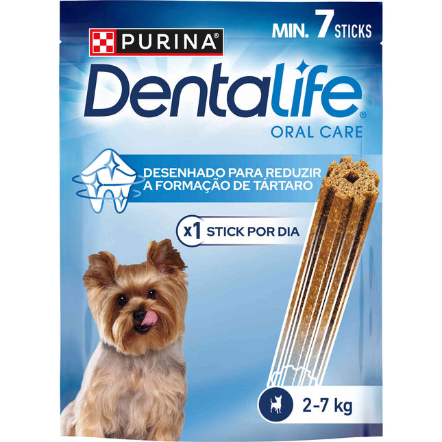 Purina Dentalife Mini Daily Oral Care Snack for Small Dogs 69g (7 pcs) | Scientifically Proven Tartar & Plaque Reduction