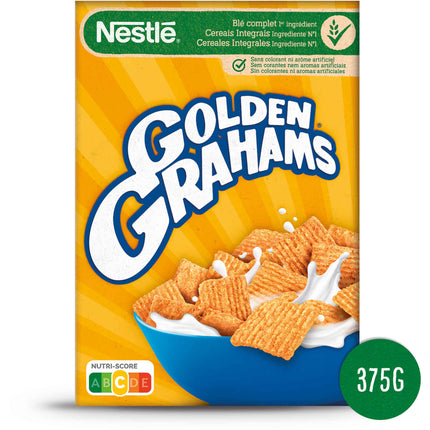 Golden Grahams Cereals 375g – Crunchy Squares with Cinnamon