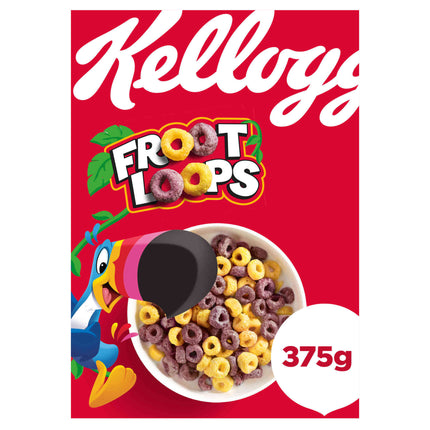 Kellogg’s Froot Loops 375g – Fruity, Crunchy Breakfast Cereal