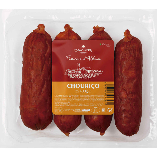 Damatta Chouriço Corrente 400g – Traditional Portuguese Chorizo