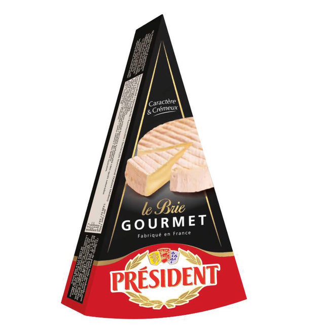 Président Queijo Brie Gourmet 200g – Authentic French Soft Cheese
