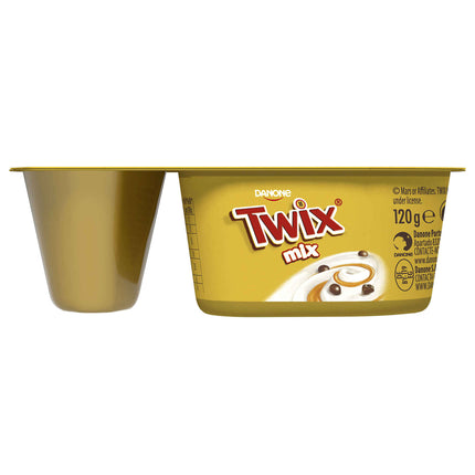 Danone Iogurte Twix Infantil 120g – Sweet Yogurt with Chocolate & Caramel