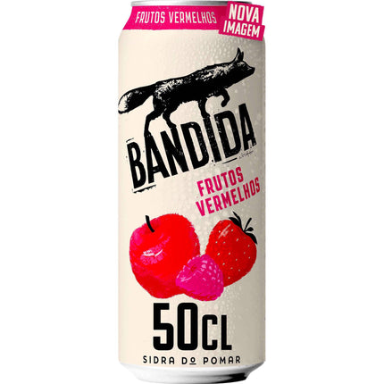 Bandida do Pomar Red Fruits Cider – Can 50cl | Portuguese Cider with 4.5% Alcohol